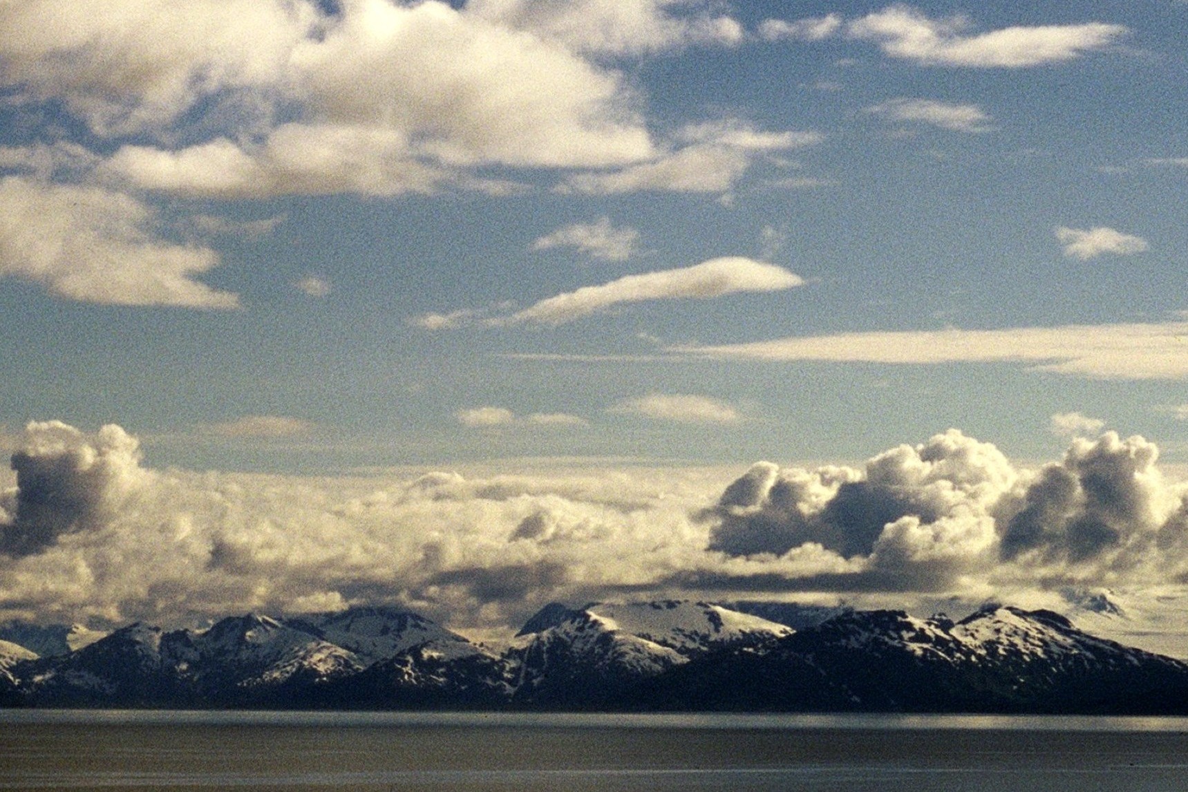 Chilkoot Mountains, Sky, Alaska
