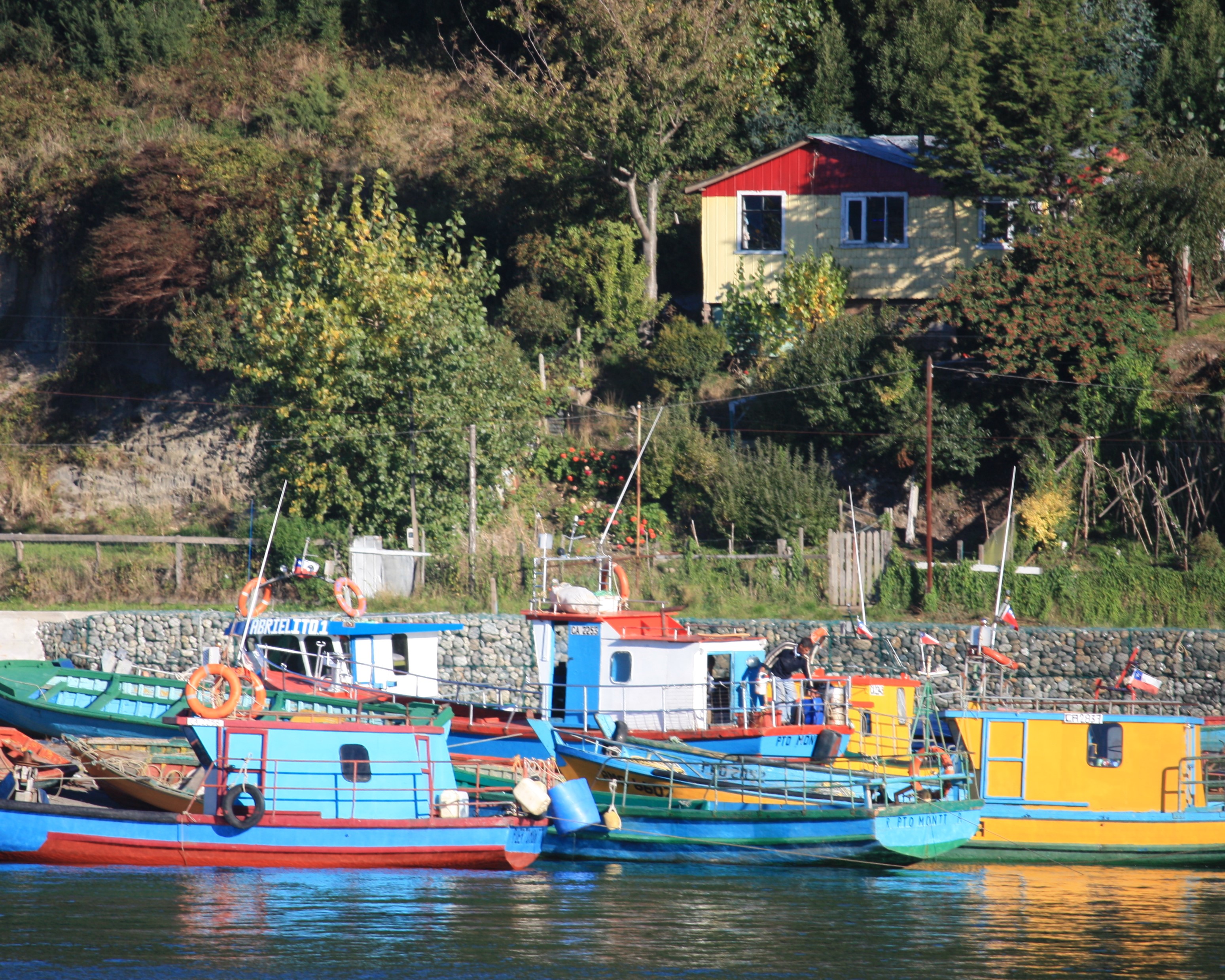 Boats, Puerto Montt, Chile
